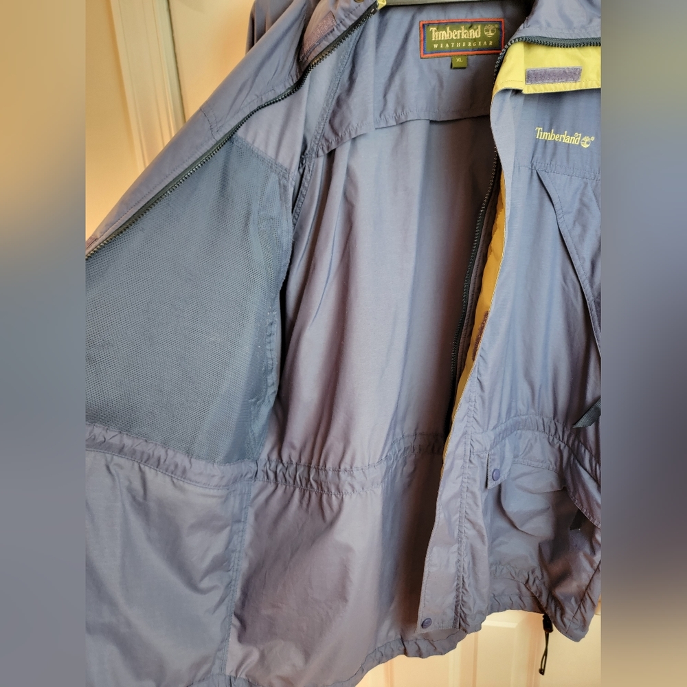 Vintage‎ 90s Timberland Weathergear Windbreaker Men's XL - Picture 8 of 13